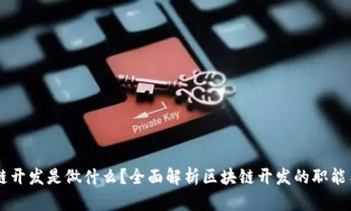 区块链开发是做什么?全面解析区块链开发的职能与应用