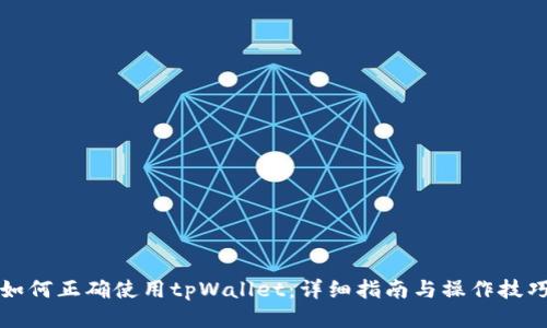 如何正确使用tpWallet:详细指南与操作技巧
