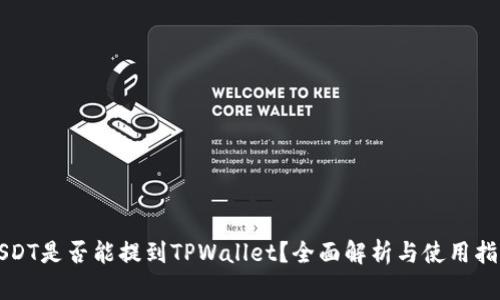 USDT是否能提到TPWallet？全面解析与使用指南
